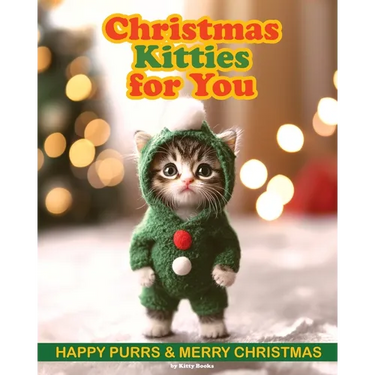 Christmas Kitties for You: Christmas Cats Book with Adorable Photos of Cute Kittens. Christmas Gift for a Cat Lover