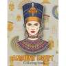Ancient Egypt Coloring Book: Ancient Egyptian Mythology, Hieroglyphics Symbols and Pharaohs Characters Whit Clean Design For Teen & Adult