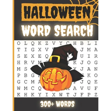 Halloween Word Search 300+ Words: Activity Book Large Print Word Search Book For Adults Family Puzzles with Answer Thanksgiving Halloween Chistmas - 8