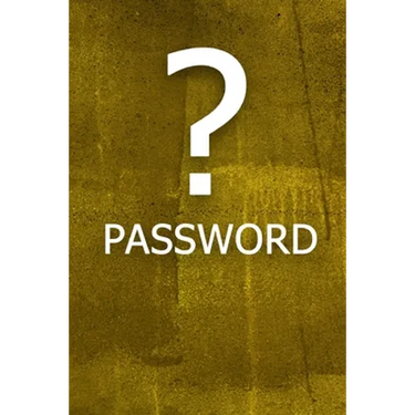 ? Password: The perfect book to keep all your password information together and secure with alphabetical tabs.