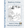 Beatrix Potter Painting Book Part 1: Colouring Book, coloring, crayons, coloured pencils colored, Children's books, children, adults, adult, grammar s