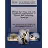 Merrick (Lee W.) V. U.S. U.S. Supreme Court Transcript of Record with Supporting Pleadings