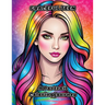 Graceful Teen: A Portrait Coloring Journey