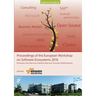 Proceedings of the European Workshop on Software Ecosystems 2016: Where science meets Business