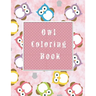 owl coloring book: relax in color, for children and adult