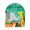 Coloring Book with Stickers Wild World