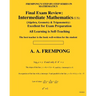Final Exam Review: Intermediate Mathematics