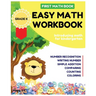 Easy Math Workbook for Kindergarten: First Math Book; Grade K; Introducing Math for Kids 3-5; Number Recognition, Addition, Writing Number, Comparing