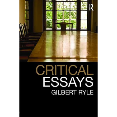 Critical Essays: Collected Papers Volume 1