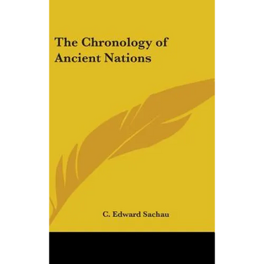The Chronology of Ancient Nations