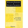 Research Problems in Discrete Geometry