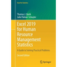 Excel 2019 for Human Resource Management Statistics: A Guide to Solving Practical Problems