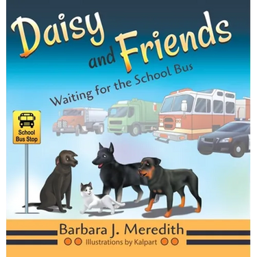 Daisy and Friends Waiting for the School Bus