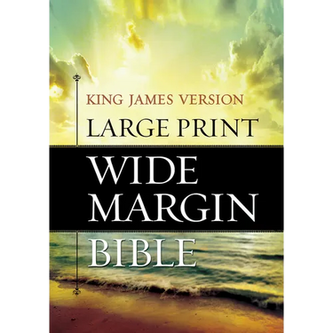 Large Print Wide Margin Bible-KJV