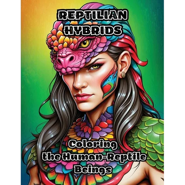 Reptilian Hybrids: Coloring the Human-Reptile Beings