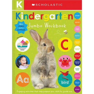 Kindergarten Jumbo Workbook: Scholastic Early Learners (Jumbo Workbook)