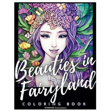 Beauties in Fairyland Coloring Book