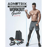 Adnutrix Resistance Bands Workout Guide: with Tracker Log