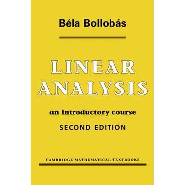 Linear Analysis: An Introductory Course