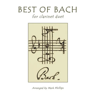 Best of Bach for Clarinet Duet
