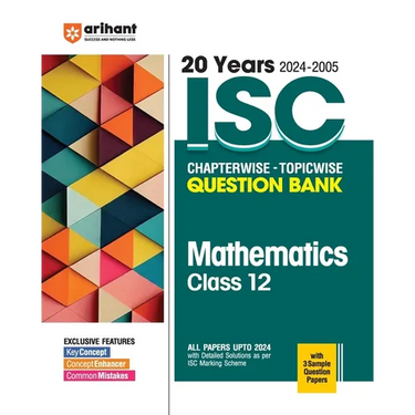 ISC Chapterwise Mathematics 12th
