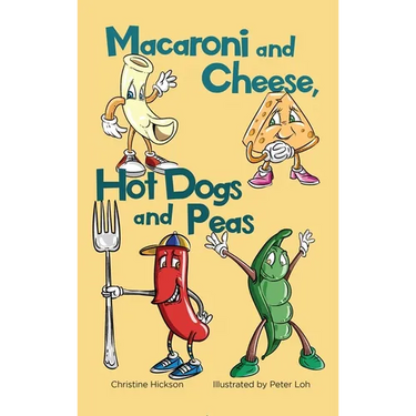 Macaroni and Cheese, Hot Dogs and Peas
