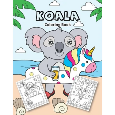 Koala Coloring Book: Koala coloring for kids