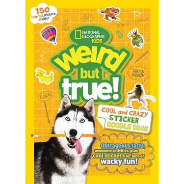Weird But True! Cool and Crazy Sticker Doodle Book