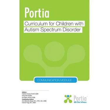 Portia Curriculum - Communication: Curriculum for children with Autism Spectrum Disorder