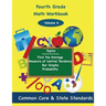 Fourth Grade Math Volume 6: Find the Average, Measure of Central Tendency, Bar Graphs, Probability