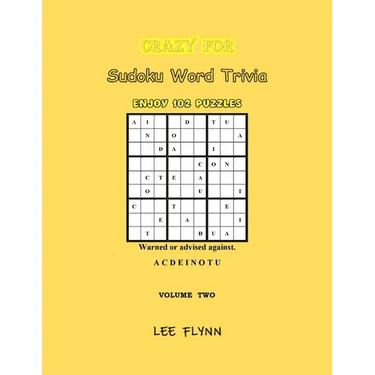 Crazy For Sudoku Word Trivia: Volume Two