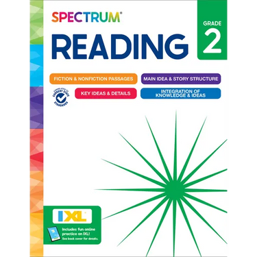 Spectrum Reading Workbook, Grade 2