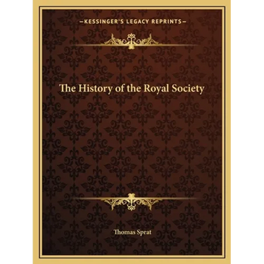 The History of the Royal Society