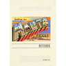 Vintage Lined Notebook Greetings from Marfa, Texas