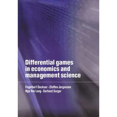 Differential Games in Economics and Management Science