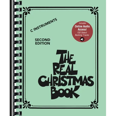 The Real Christmas Book Play-Along: C Edition - Second Edition Songbook with 150 Select Backing Tracks