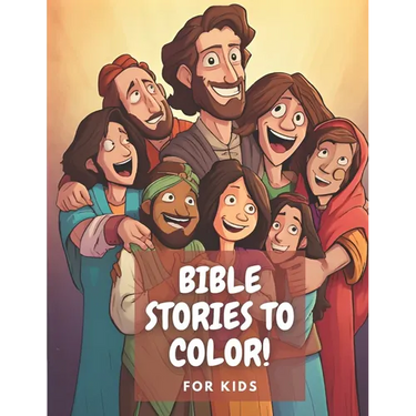 Bible stories to color for kids