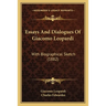 Essays And Dialogues Of Giacomo Leopardi: With Biographical Sketch (1882)