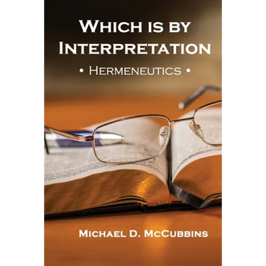 Which is by Interpretation: Hermeneutics
