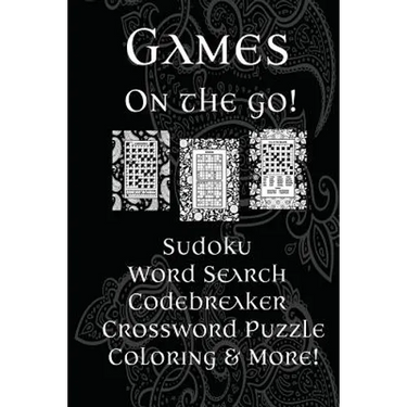 Games On The Go!: Sudoku, Word Search, Codebreaker, Crossword Puzzle, Coloring & More!