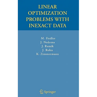 Linear Optimization Problems with Inexact Data