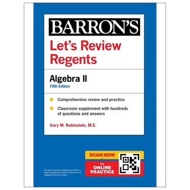 Let's Review Regents: Algebra II, Fifth Edition (Barron's New York Regents)