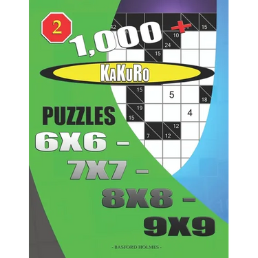 1000 + Kakuro puzzles 6x6 - 7x7 - 8x8 - 9x9