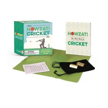 Mini Howzat! Cricket Kit: The Classic Desktop Dice Game
