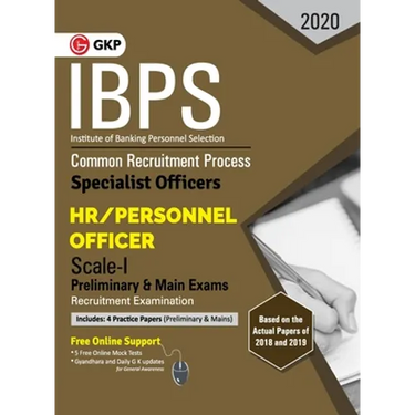 Ibps 2020: Specialist Officers - HR/Personnel Officer Scale I (Preliminary & Mains)- Guide
