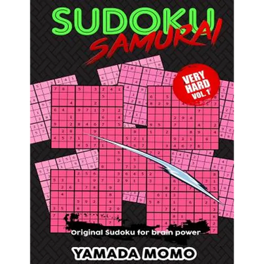 Sudoku Samurai Very Hard: Original Sudoku For Brain Power Vol. 1: Include 100 Puzzles Sudoku Samurai Very Hard Level
