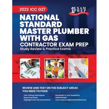 2023 ICC G27 National Standard Master Plumber with Gas: 2023 Study Review & Practice Exams