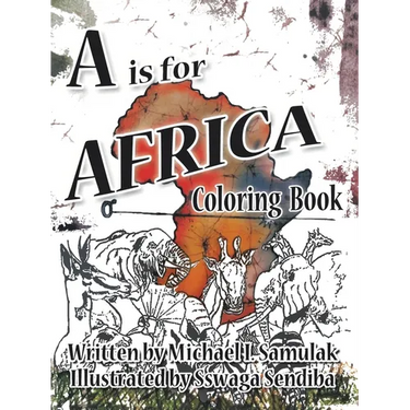 A is for Africa: Coloring Book