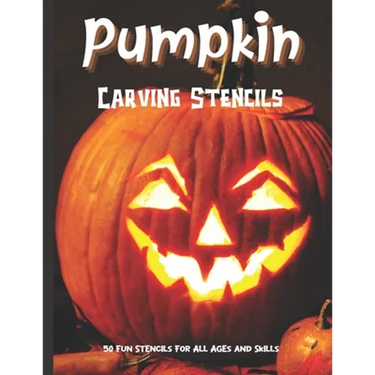 Pumpkin Carving Stencils: 50 Fun Stencils For All Ages and Skills (Halloween Crafts)