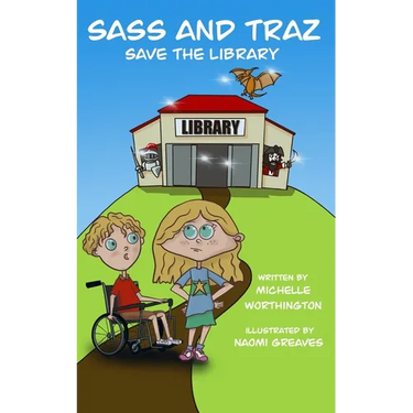 Sass and Traz Save The Library
